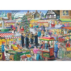 The House of Puzzles (2971) - "Find the Differences No.5, Festive Market" - 1000 pezzi