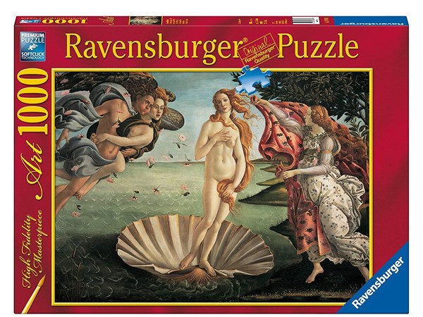 Ravensburger (15769) - Sandro Botticelli: "The Birth of Venus" - 1000 pezzi