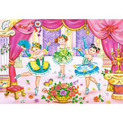 Castorland (B-06687) - "The little ballerinas" - 60 pezzi