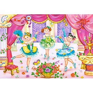 Castorland (B-06687) - "The little ballerinas" - 60 pezzi