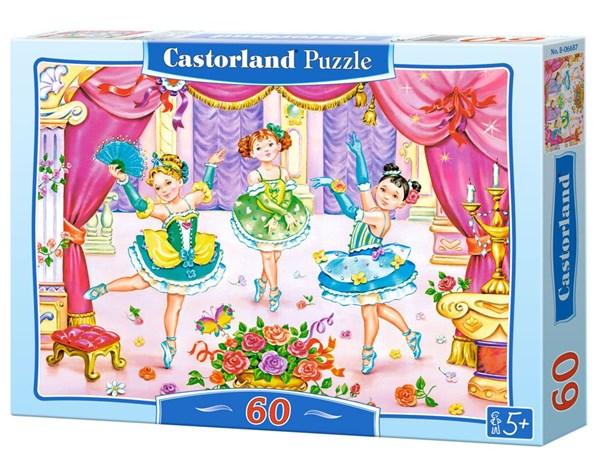Castorland (B-06687) - "The little ballerinas" - 60 pezzi