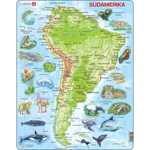 Larsen (A25-DE) - "South America - DE" - 65 pezzi