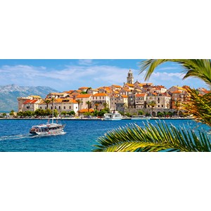Castorland (B-060238) - "Korcula, Croatia" - 600 pezzi