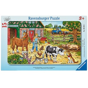 Ravensburger (06035) - "Life at the Farm" - 15 pezzi