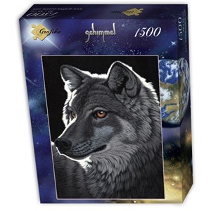 Grafika (T-00438) - Schim Schimmel, William Schimmel: "Night Wolf" - 1500 pezzi