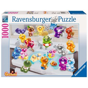 Ravensburger (15967) - "In the Bathroom" - 1000 pezzi
