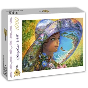 Grafika (T-00020) - Josephine Wall: "Hat of Timeless Places" - 1000 pezzi