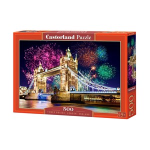 Castorland (B-52592) - "Tower Bridge, London, England" - 500 pezzi