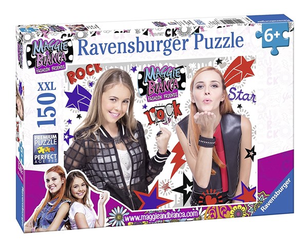 Ravensburger (10048) - "Maggie & Bianca, Fashion Friends" - 150 pezzi
