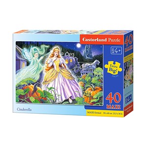Castorland (B-040155) - "Cinderella" - 40 pezzi