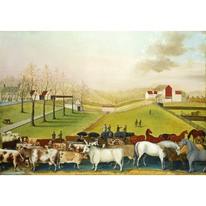 Grafika (00251) - Edward Hicks: "The Cornell Farm, 1848" - 1000 pezzi