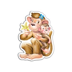 Castorland (B-04249) - "Babies of the jungle" - 4 5 6 7 pezzi