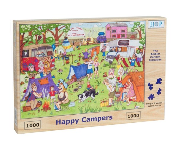 The House of Puzzles (3831) - "Happy Campers" - 1000 pezzi