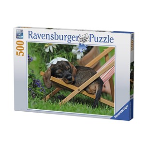 Ravensburger (14738) - "Charming Dachshund" - 500 pezzi