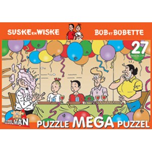 PuzzelMan (358) - "Bob and Bobette, Tart with cream" - 27 pezzi
