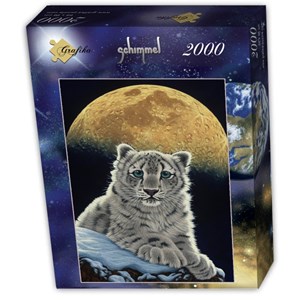 Grafika (T-00410) - Schim Schimmel: "Moon Leopard" - 2000 pezzi
