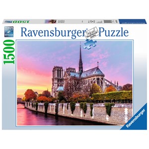 Ravensburger (16345) - "Notre-Dame, Paris" - 1500 pezzi