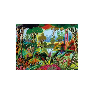 Puzzle Michele Wilson (A491-650) - Alain Thomas: "Jungle" - 650 pezzi