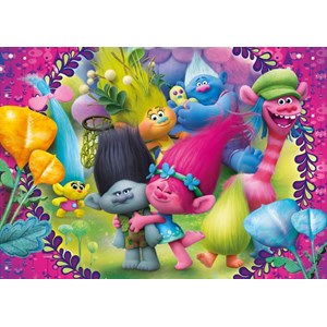 Clementoni (08422) - "Trolls" - 60 pezzi