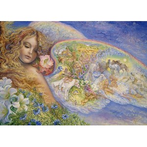 Grafika (T-00291) - Josephine Wall: "Wings of Love" - 1000 pezzi