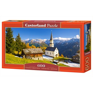 Castorland (B-060153) - "Church Marterle, Carinthia, Austria" - 600 pezzi