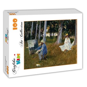 Grafika Kids (00103) - John Singer Sargent: "Claude Monet by John Singer Sargent, 1885" - 100 pezzi