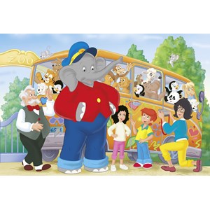 Schmidt Spiele (56049) - "Benjamin The Elephant, Trip to the Zoo" - 20 pezzi