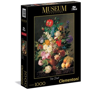 Clementoni (31415) - Jan Frans Van Dael: "Flowers in Vase" - 1000 pezzi