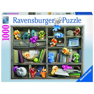 Ravensburger (19483) - "Gelini Bookshelf" - 1000 pezzi