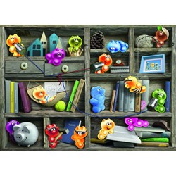 Ravensburger (19483) - "Gelini Bookshelf" - 1000 pezzi