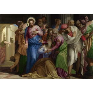 Grafika (00308) - Paolo Veronese: "The Conversion of Mary Magdalene, 1548" - 1000 pezzi