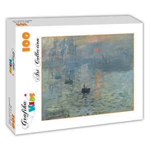 Grafika Kids (00089) - Claude Monet: "Impression au Soleil Levant, 1872" - 100 pezzi