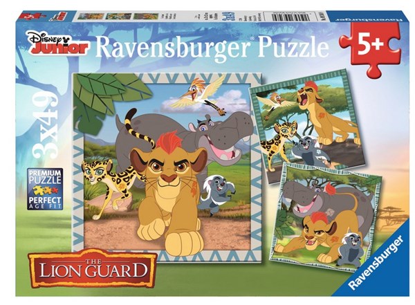 Ravensburger (09348) - "The Lion Guard" - 49 pezzi