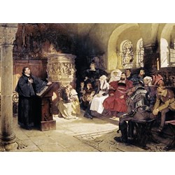 Ravensburger (13953) - "Preaching On The Wartburg" - 300 pezzi