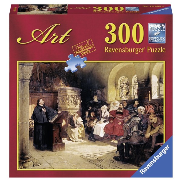 Ravensburger (13953) - "Preaching On The Wartburg" - 300 pezzi