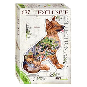 Step Puzzle (83503) - "Dog" - 697 pezzi