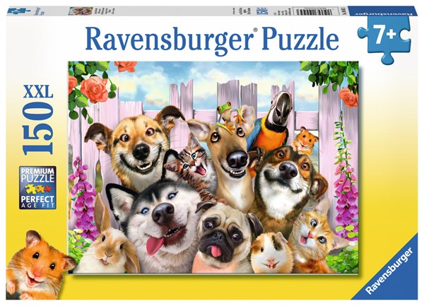 Ravensburger (10045) - "Funny Animal Selfie" - 150 pezzi