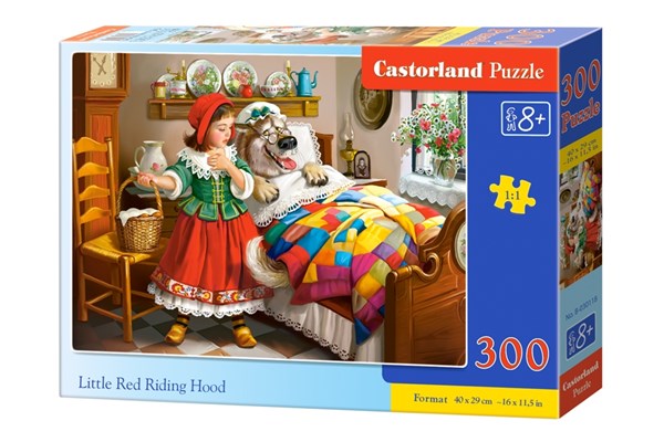 Castorland (B-030118) - "Little Red Riding Hood" - 300 pezzi