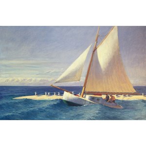 Puzzle Michele Wilson (A278-350) - Edward Hopper: "The Sailboat" - 350 pezzi