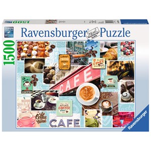 Ravensburger (16346) - "Coffee and Dessert" - 1500 pezzi