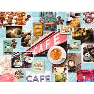 Ravensburger (16346) - "Coffee and Dessert" - 1500 pezzi