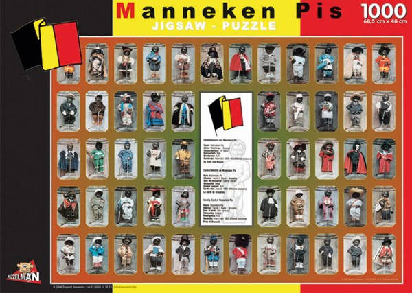 PuzzelMan (096) - "Belgium, Manneken Pis" - 1000 pezzi