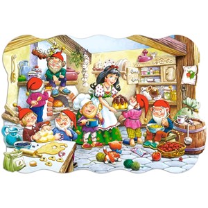 Castorland (C-02207) - "Snow-White and the Seven Dwarfs" - 20 pezzi