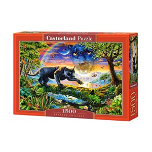Castorland (C-151356) - "Panther Twilight" - 1500 pezzi