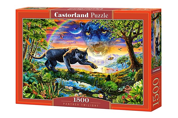 Castorland (C-151356) - "Panther Twilight" - 1500 pezzi