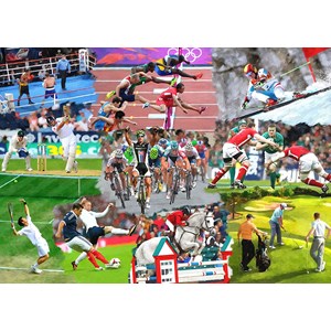 The House of Puzzles (3916) - "Sports Mixture" - 500 pezzi