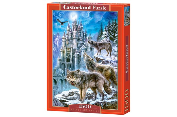 Castorland (C-151141) - "Wolves in Front of the Castle" - 1500 pezzi