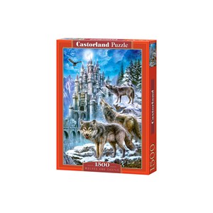 Castorland (C-151141) - "Wolves in Front of the Castle" - 1500 pezzi