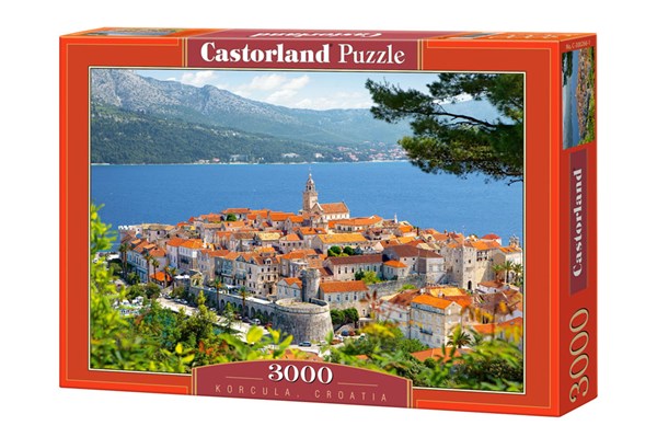 Castorland (C-300266) - "Croatia, Korcula" - 3000 pezzi