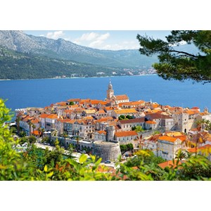 Castorland (C-300266) - "Croatia, Korcula" - 3000 pezzi